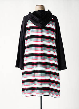 Rochie midi mâneci lungi mâneci lungi negru SHEEGO femeie