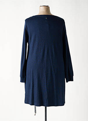 Rochie midi mâneci lungi mâneci lungi albastru SHEEGO femeie