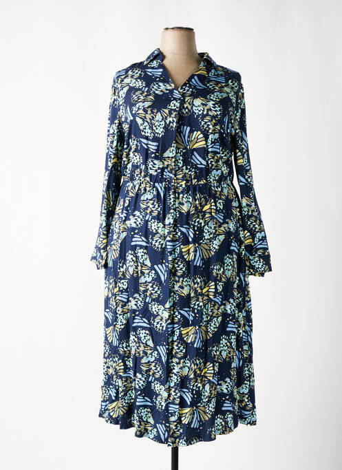 Rochie lungă albastru SHEEGO femeie