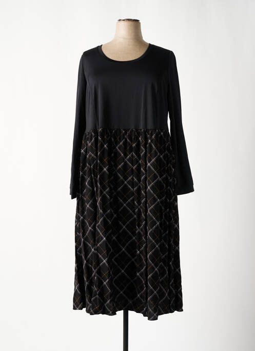 Rochie lungă negru SHEEGO femeie