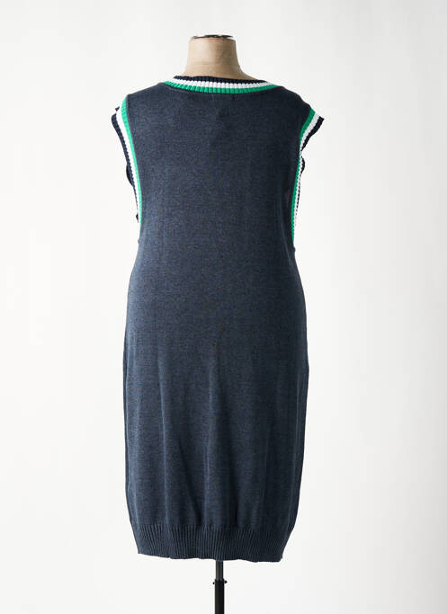 Rochie pulover albastru SHEEGO femeie