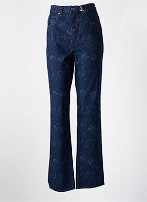 Blugi cu croială dreaptă albastru LEVIS femeie