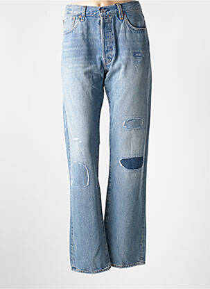 Blugi cu croială dreaptă albastru LEVIS femeie