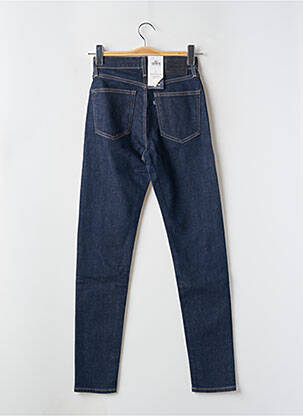 Blugi skinny țesătură brută talie înaltă albastru LEVI'S femeie