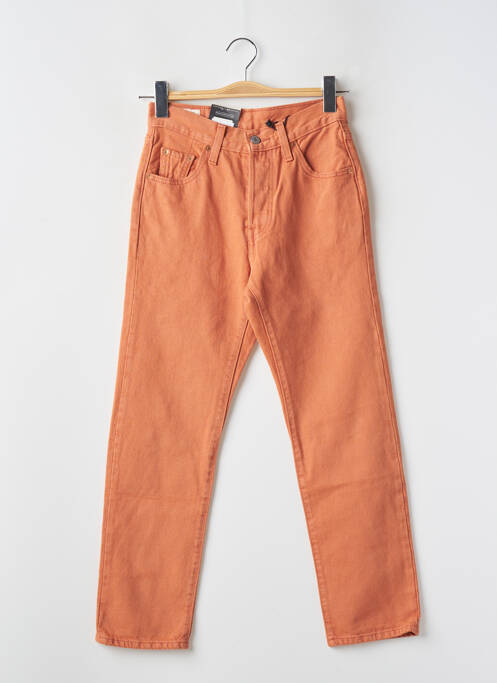 Blugi cu croială dreaptă portocaliu LEVIS femeie