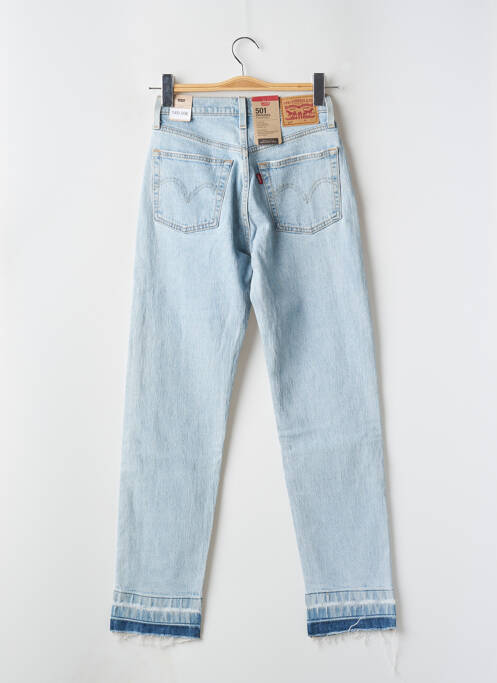 Blugi cu croială dreaptă albastru LEVIS femeie