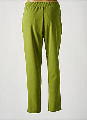Pantalon drept țesătură crep mărime normală verde EGO femeie