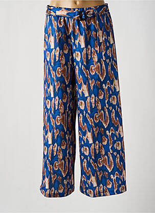 Pantalon larg albastru EGO femeie