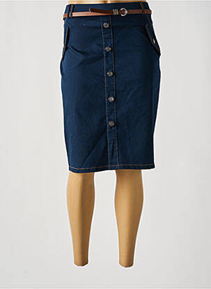 Fustă midi negru ESTEL COLLECTION femeie