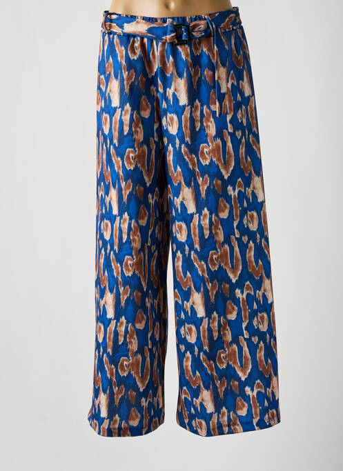 Pantalon larg albastru EGO femeie