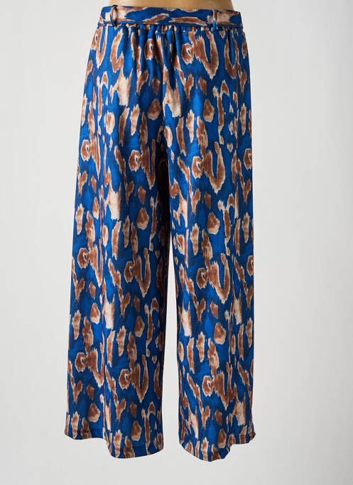 Pantalon larg albastru EGO femeie