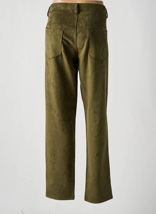 Pantalon slim verde GEVANA femeie