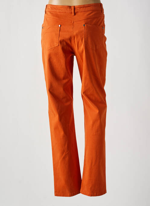 Pantalon slim portocaliu GUY DUBOUIS femeie
