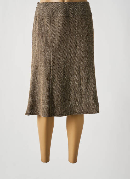 Fustă midi bej GUY DUBOUIS femeie