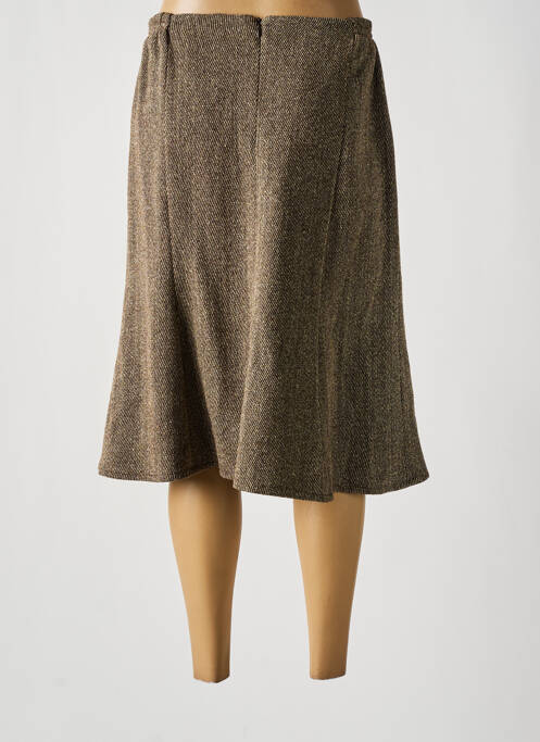 Fustă midi bej GUY DUBOUIS femeie