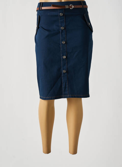 Fustă midi negru ESTEL COLLECTION femeie