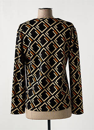 Tricou mâneci lungi mâneci lungi negru GEVANA femeie