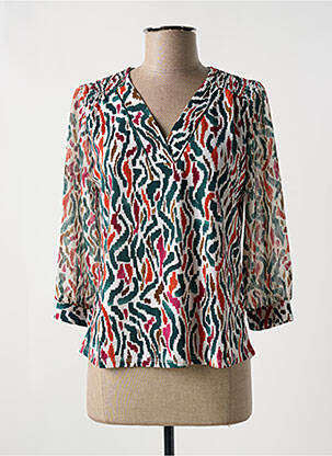 Bluză verde CHRISTINE LAURE femeie