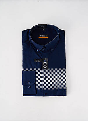 Cămașă cu mâneci lungi albastru ETERNA bărbat