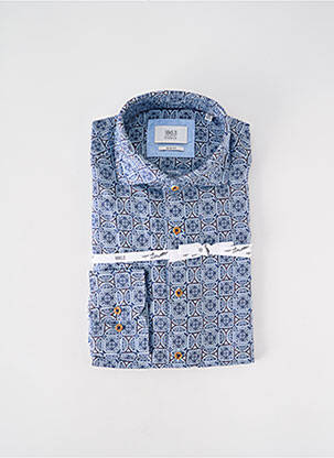 Cămașă cu mâneci lungi albastru ETERNA bărbat