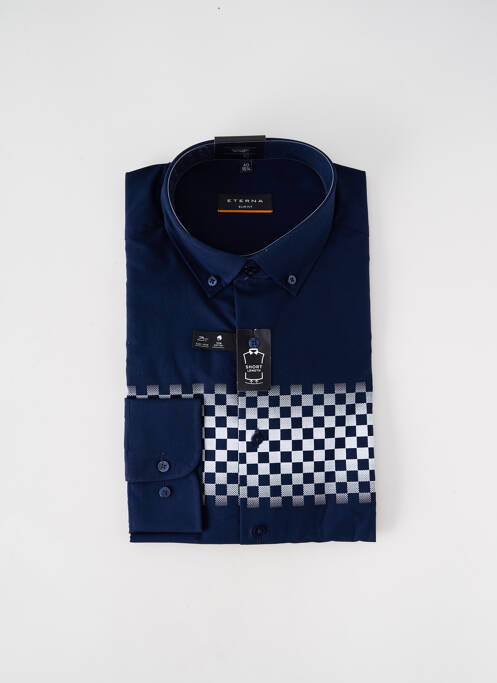Cămașă cu mâneci lungi albastru ETERNA bărbat