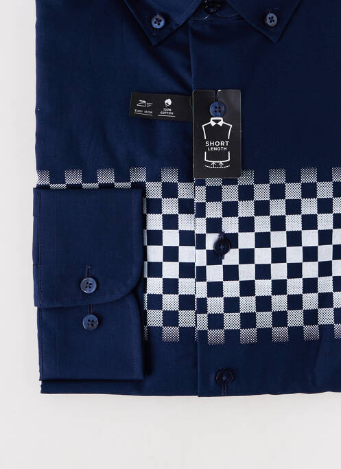 Cămașă cu mâneci lungi albastru ETERNA bărbat