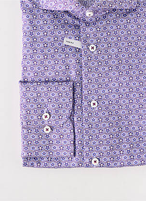 Cămașă cu mâneci lungi mâneci lungi violet ETERNA bărbat