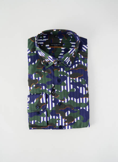 Cămașă cu mâneci lungi albastru ETERNA bărbat