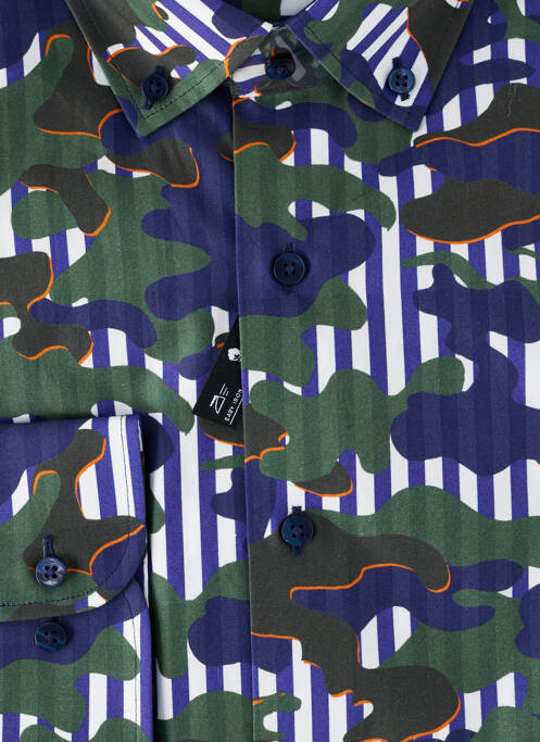 Cămașă cu mâneci lungi albastru ETERNA bărbat