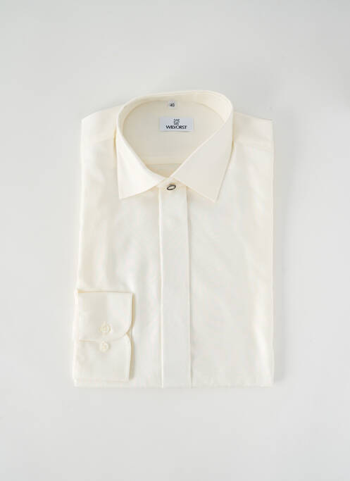 Cămașă cu mâneci lungi bej WILVORST bărbat