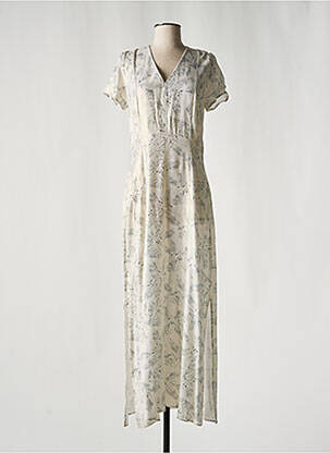 Rochie lungă alb EVA KAYAN femeie