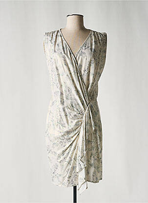 Rochie midi alb EVA KAYAN femeie