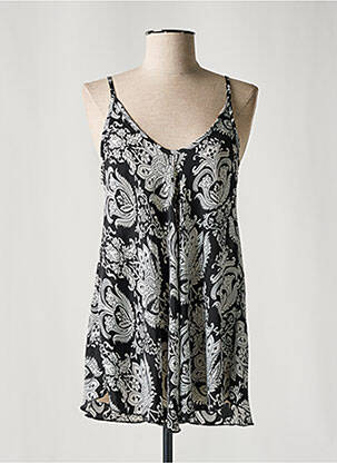 Tunică mâneci lungi negru LARA-ETHNICS femeie