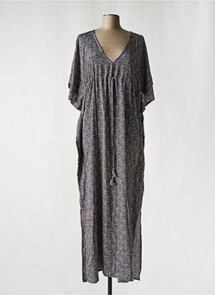 Rochie lungă gri LARA-ETHNICS femeie