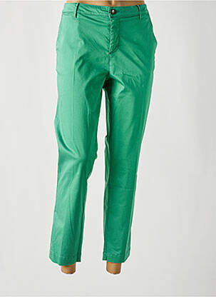 Pantalon 7/8 elasticitate mărime normală verde MAYJUNE femeie