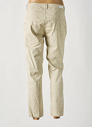 Pantalon 7/8 elasticitate mărime normală bej MAYJUNE femeie