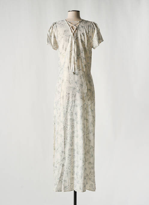 Rochie lungă alb EVA KAYAN femeie