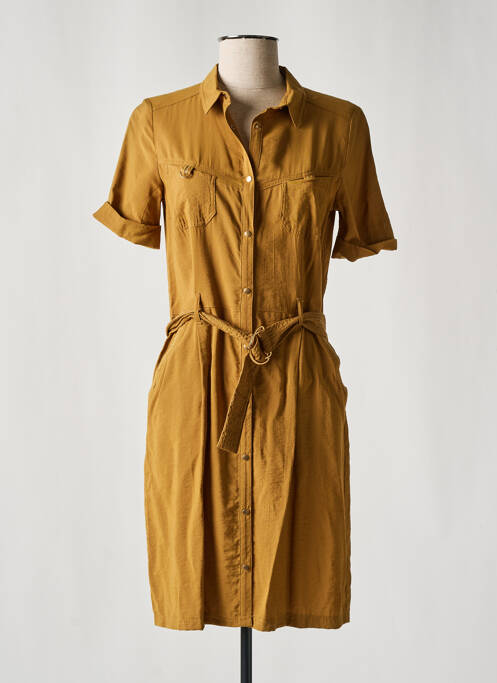 Rochie scurtă bej EVA KAYAN femeie