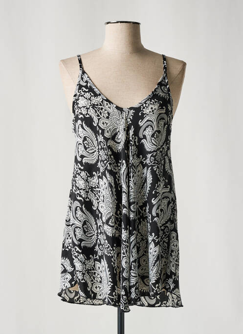 Tunică mâneci lungi negru LARA-ETHNICS femeie