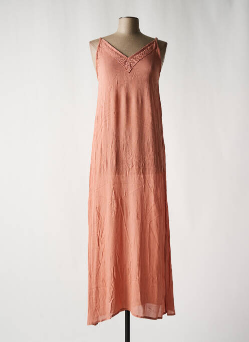 Rochie lungă roz LARA-ETHNICS femeie