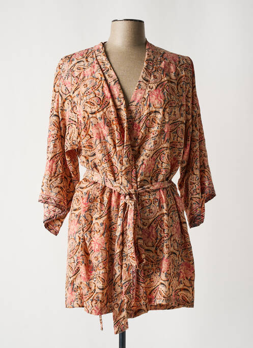 Jachete kimono roz LARA-ETHNICS femeie