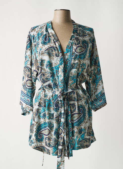 Jachete kimono albastru LARA-ETHNICS femeie