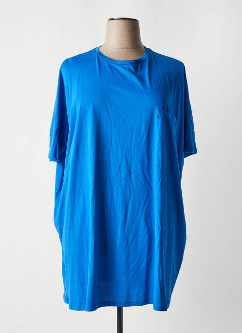 Tunică mâneci scurte albastru OTTOD'AME femeie