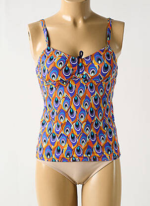 Sutien de costum de baie albastru GRAIN DE SABLE femeie