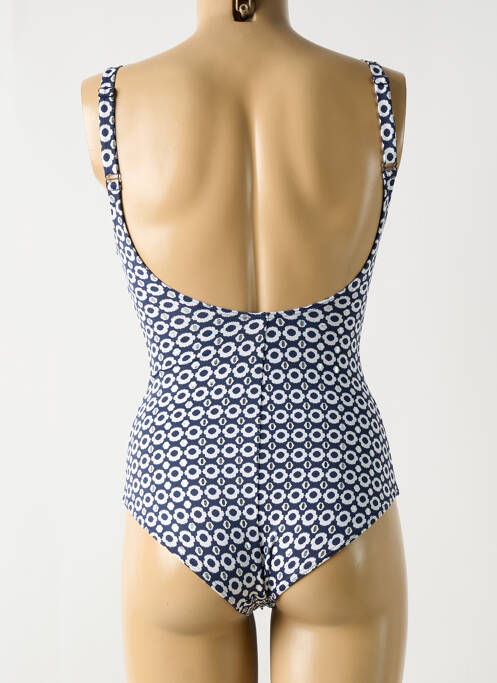 Costum de baie dintr-o singură piesă albastru GRAIN DE SABLE femeie