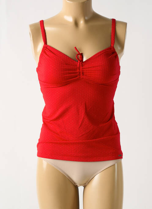 Sutien de costum de baie roșu GRAIN DE SABLE femeie