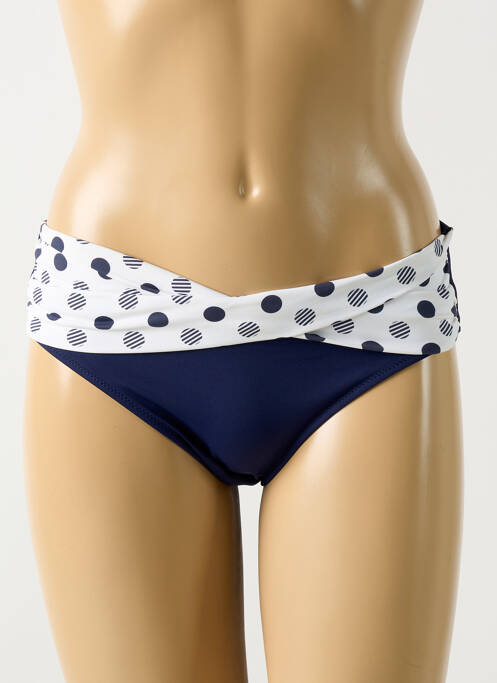 Chiloți de baie albastru GRAIN DE SABLE femeie