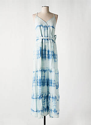 Rochie lungă albastru TEDDY SMITH femeie