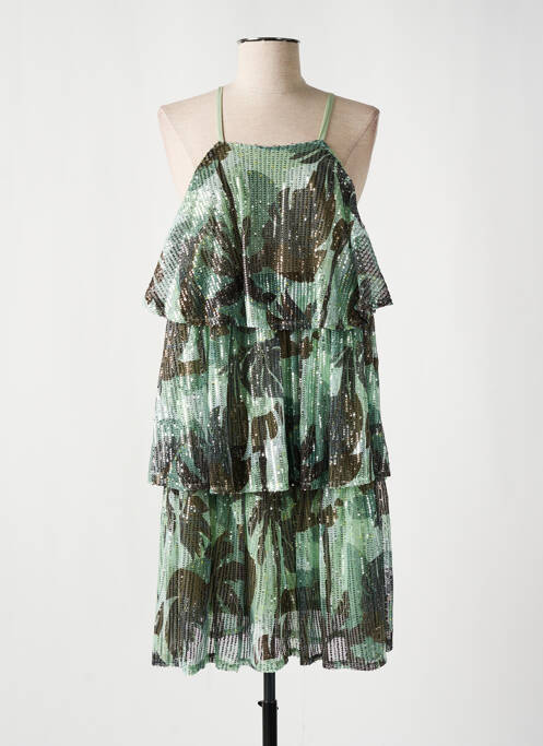 Rochie midi verde LILI SIDONIO femeie