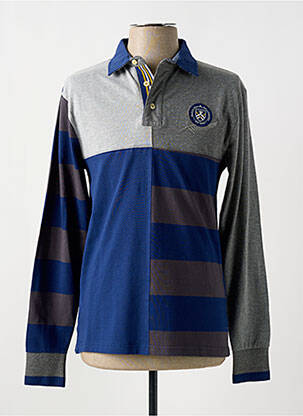 Polo albastru BLACK WELLIS bărbat